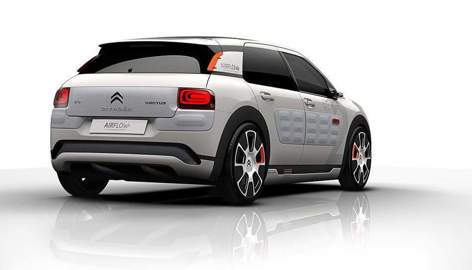 2014 Citroen C4 Cactus Airflow 2L Concept Rear Angle