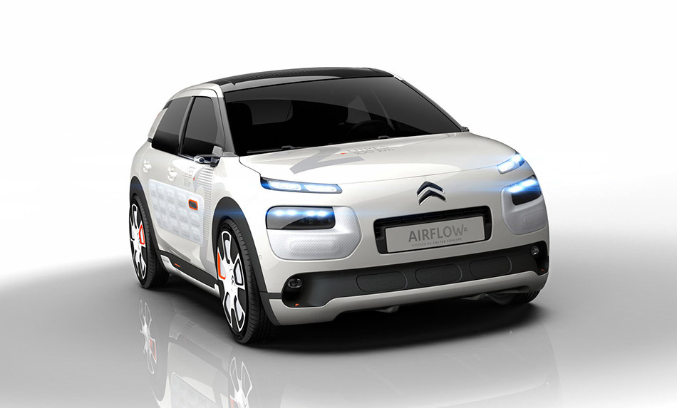 2014 Citroen C4 Cactus Airflow 2L Concept Front Angle