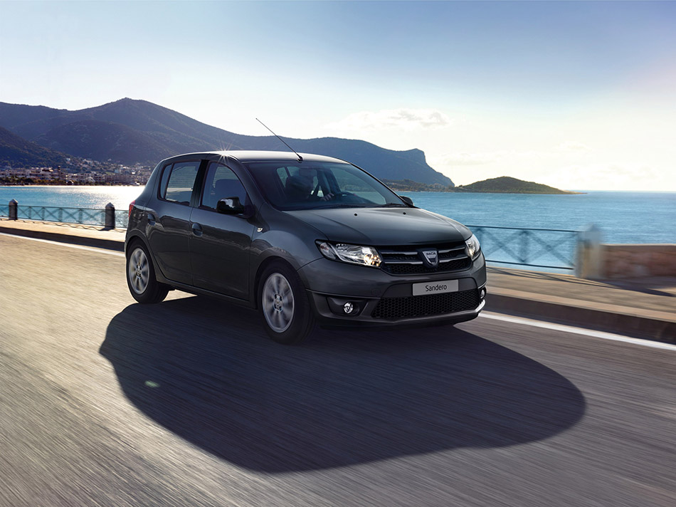 2014 Dacia Sandero Black Touch Limited Edition Front Angle