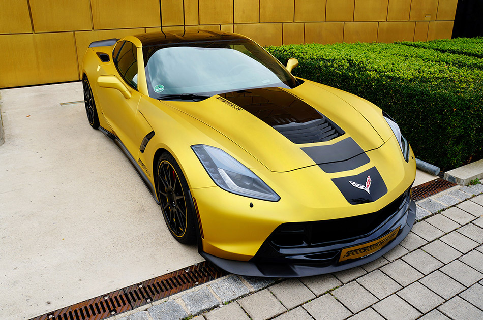 2014 GeigerCars Chevrolet Corvette C7 Stingray Front Angle