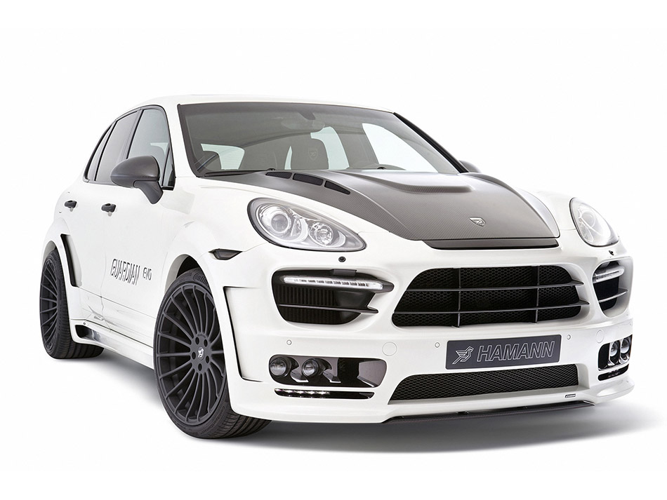 2011 Hamann Porsche Cayenne Guardian Evo Front Angle