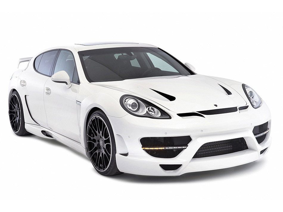 2011 Hamann Porsche Panamera Widebody Front Angle