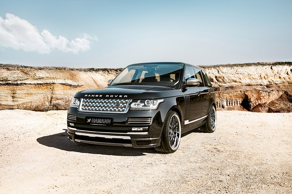 2014 Hamann Range Rover Vogue Front Angle