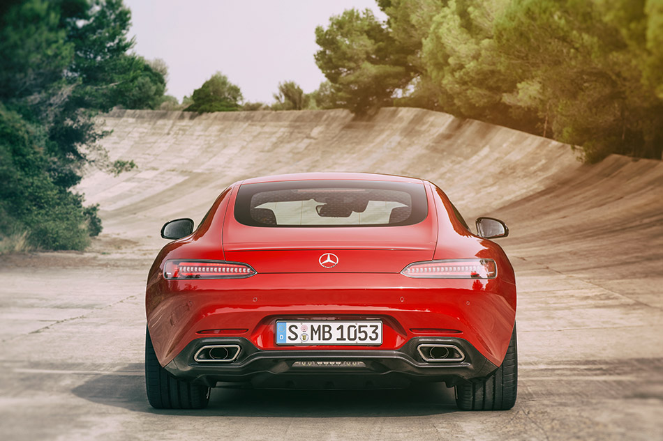 2016 Mercedes-Benz AMG GT Rear