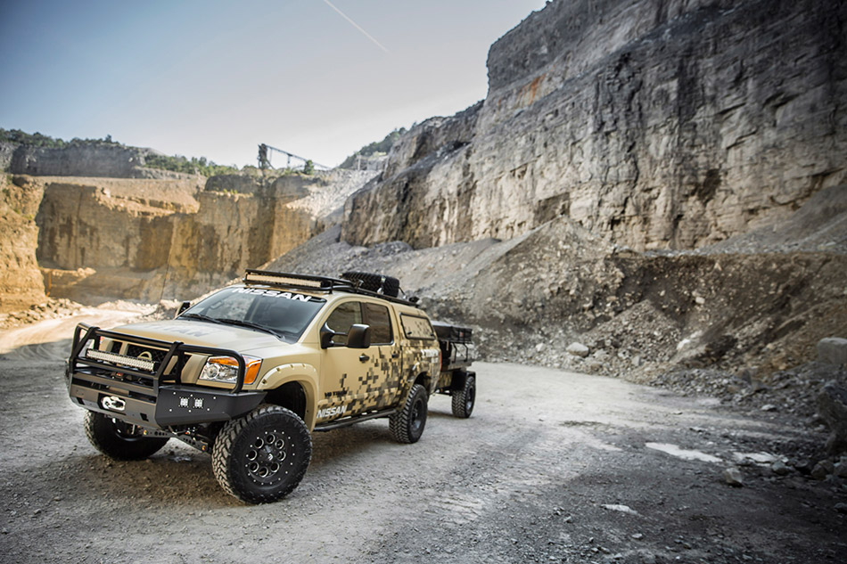 2014 Nissan Project Titan Front Angle