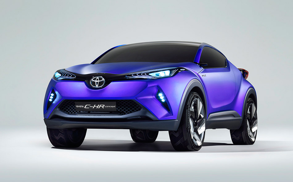 2015 Toyota C-HR Concept Front Angle