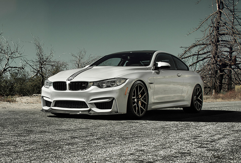 2014 Vorsteiner BMW F82 M4 Front Angle