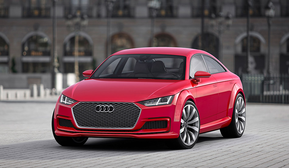 2014 Audi TT Sportback Concept Front Angle