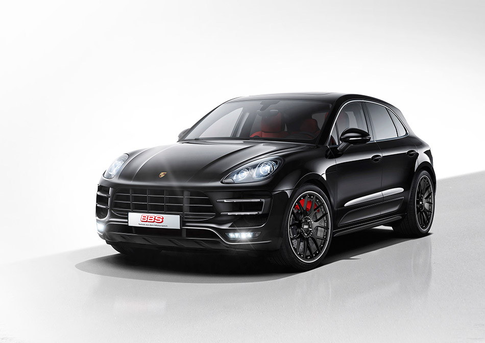 2014 BBS Porsche Macan Front Angle