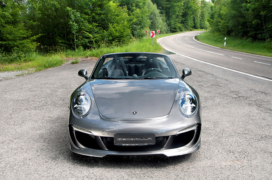 2013 Gemballa Porsche 991 Carrera S Cabriolet Front Angle