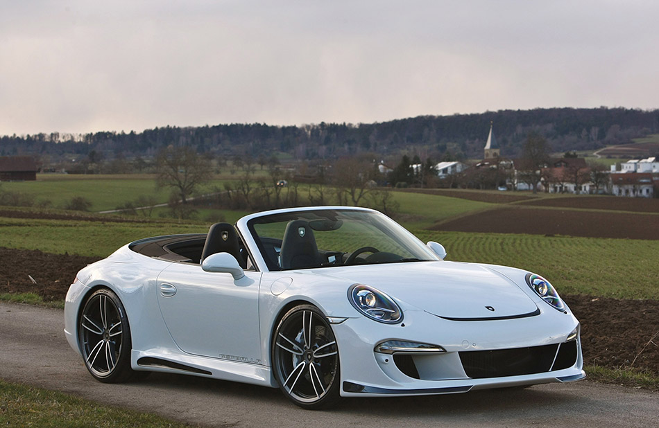 2013 Gemballa Porsche 991 Carrera S GT Convertible Front Angle