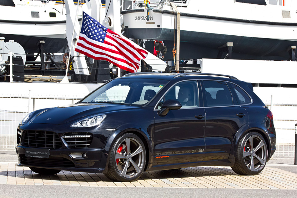 2013 Gemballa Porsche Cayenne 958 GT Aero 2 Front Angle