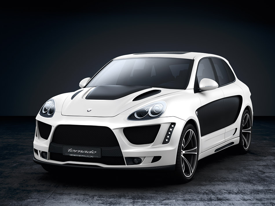 2011 Gemballa Porsche Cayenne Tornado Front Angle