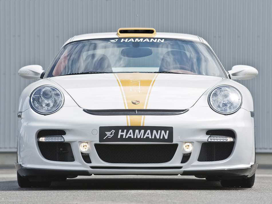2008 Hamann Porsche 911 Turbo Stallion Front Angle