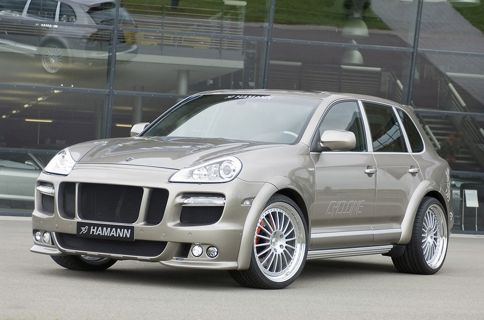 2008 Hamann Porsche Cayenne Cyclone Front Angle