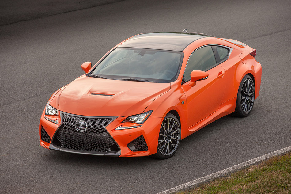 2015 Lexus RC F Front Angle