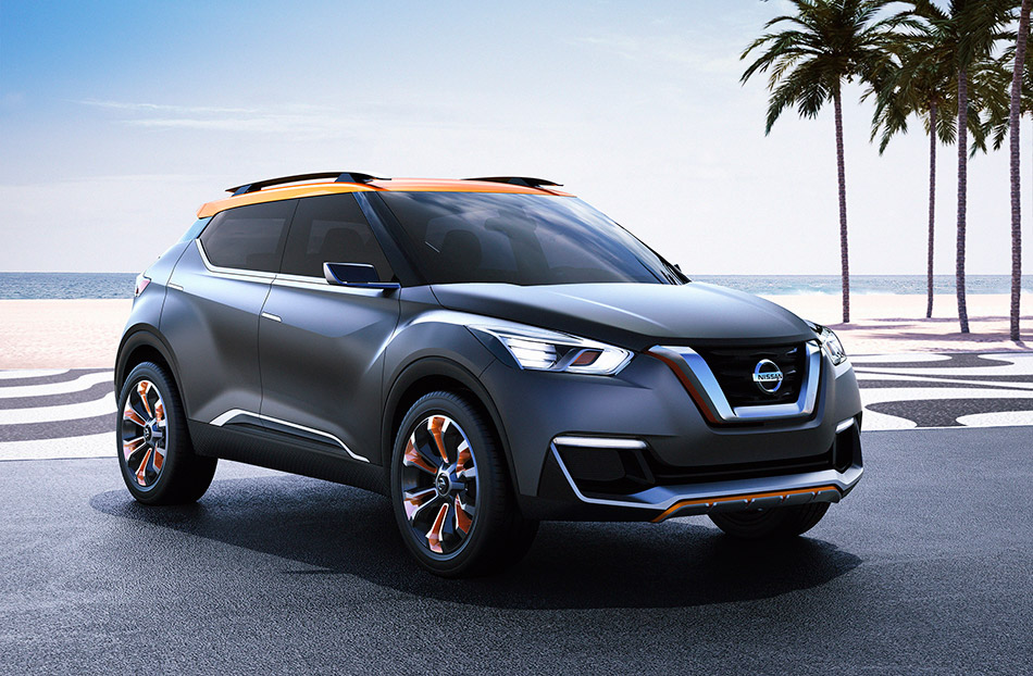 2014 Nissan Kicks Concept Front Angle