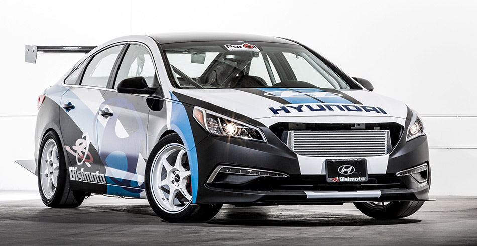 2015 Bisimoto Engineering Hyundai Sonata Front Angle