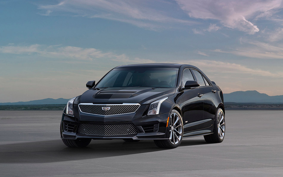 2016 Cadillac ATS-V Sedan Front Angle