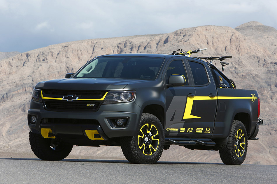 2015 Chevrolet Colorado Performance Concept Front Angle