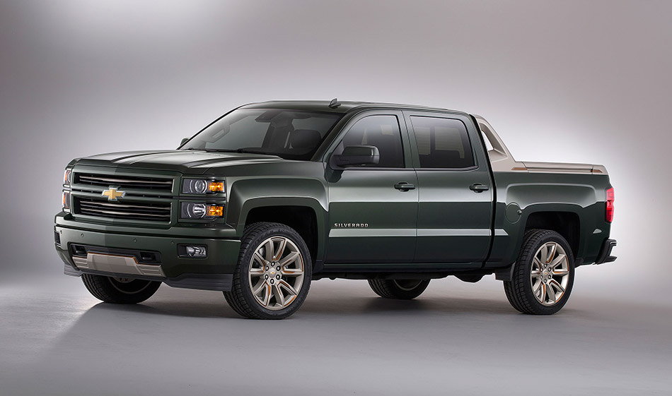 2015 Chevrolet Silverado High Desert Concept Front Angle