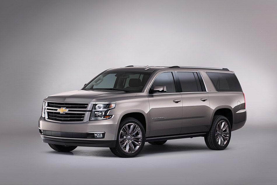 2015 Chevrolet Suburban Premium Outdoors Concept Front Angle