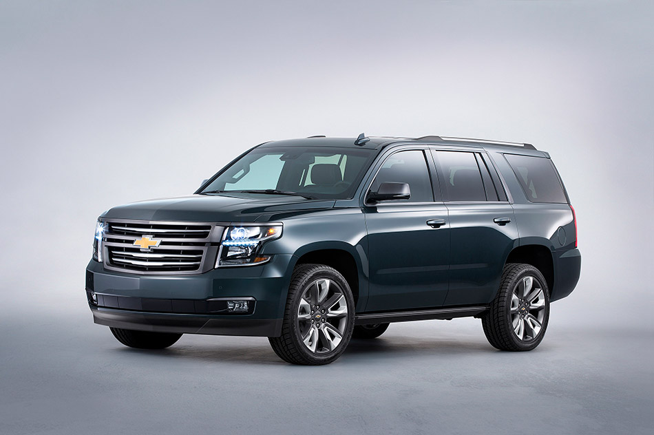 2015 Chevrolet Tahoe Premium Outdoors Concept Front Angle