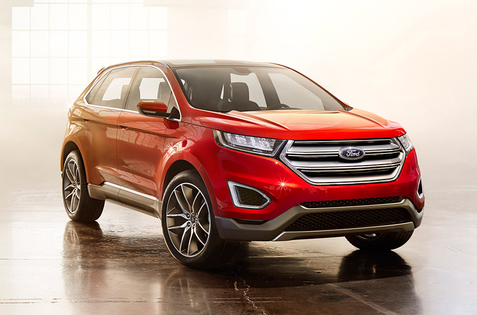 2013 Ford Edge Concept Front Angle