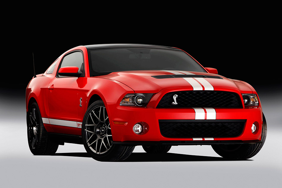 2011 Ford Mustang Shelby GT500 Front Angle