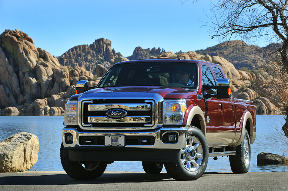 2011 Ford Super Duty Front Angle