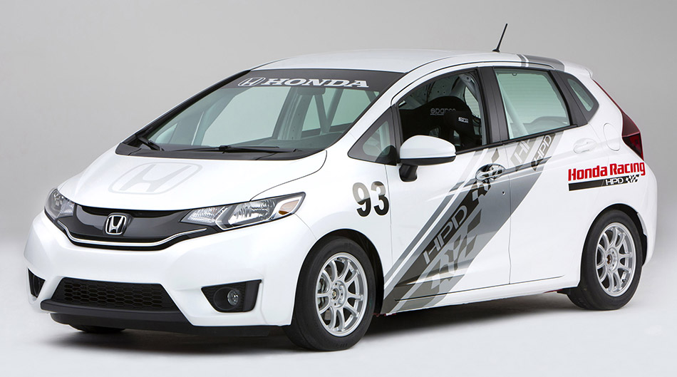 2015 Honda Fit HPD B-Spec Concept Race Car Front Angle