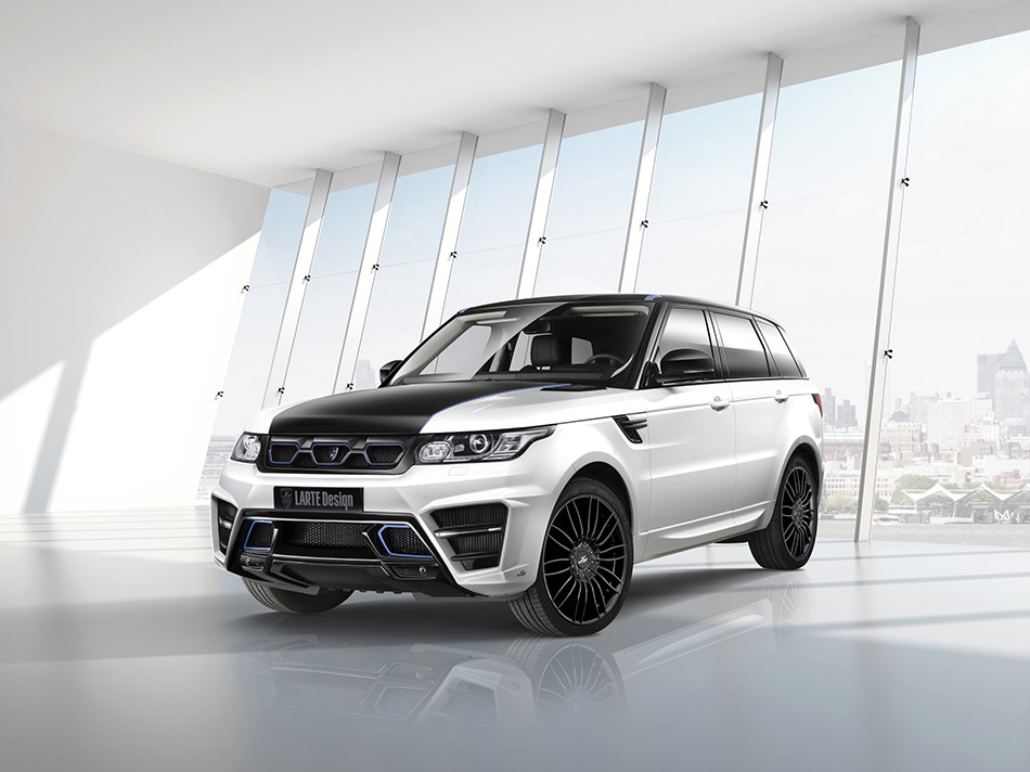 2014 LARTE Design Range Rover Sport Winner Front Angle