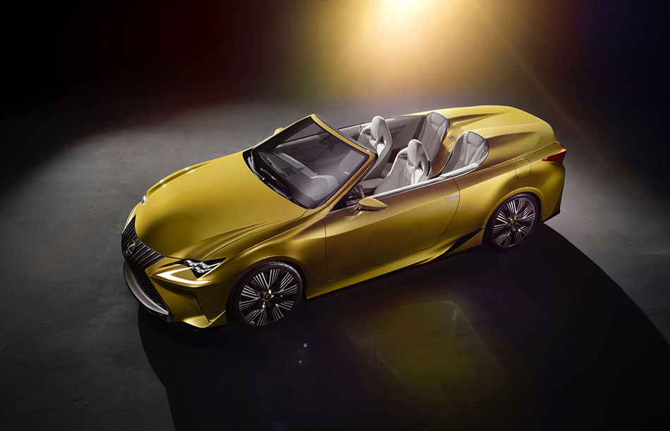 2014 Lexus LF-C2 Roadster Concept Front Angle