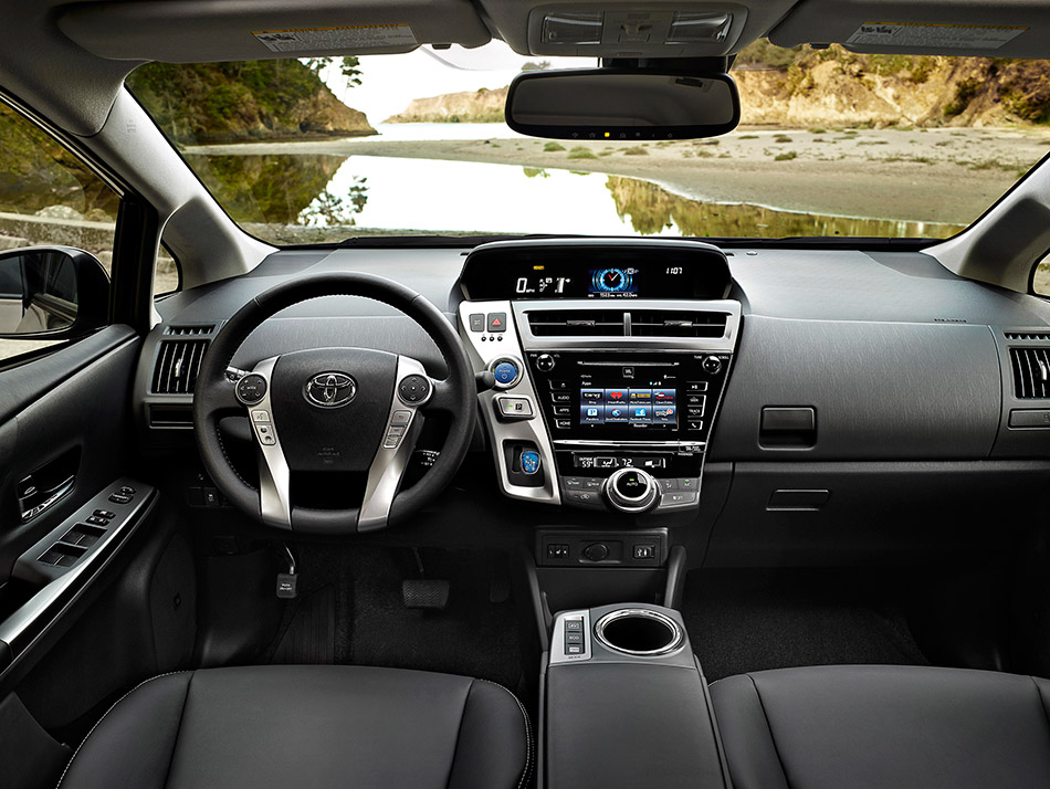 2015 Toyota Prius v Interior