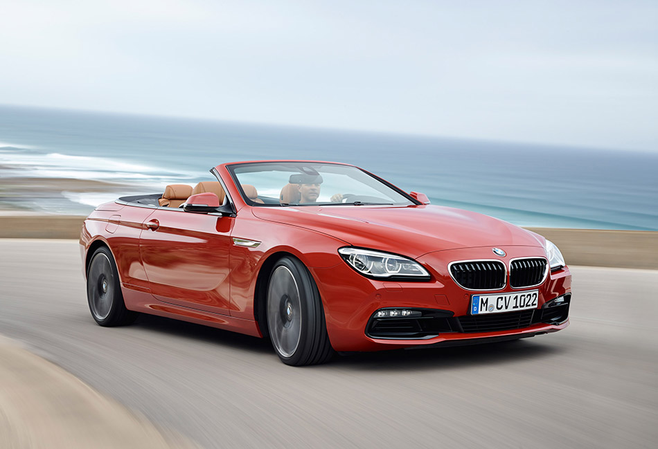 2015 BMW 6-Series Convertible Front Angle