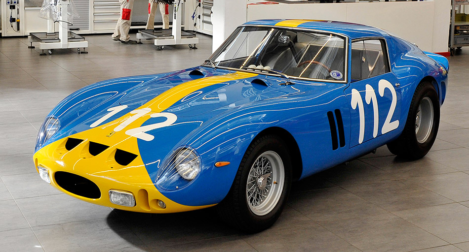 1962 Ferrari 250 GTO Blue Front Angle