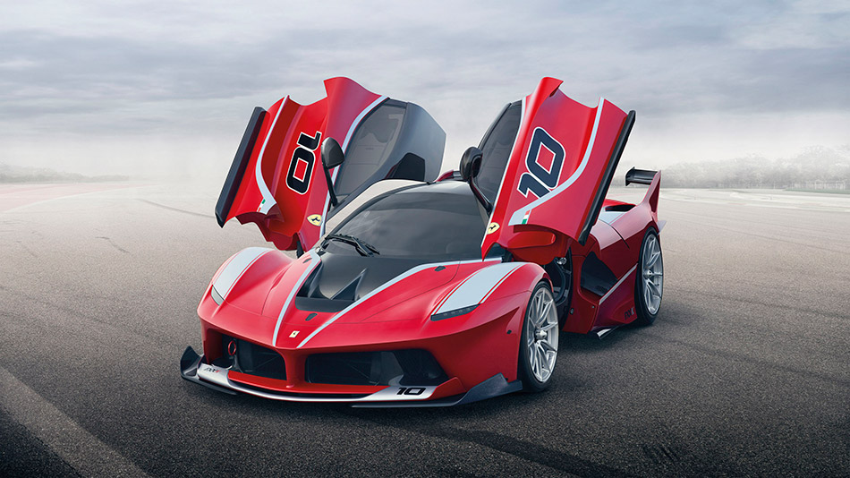 2015 Ferrari FXX K Front Angle