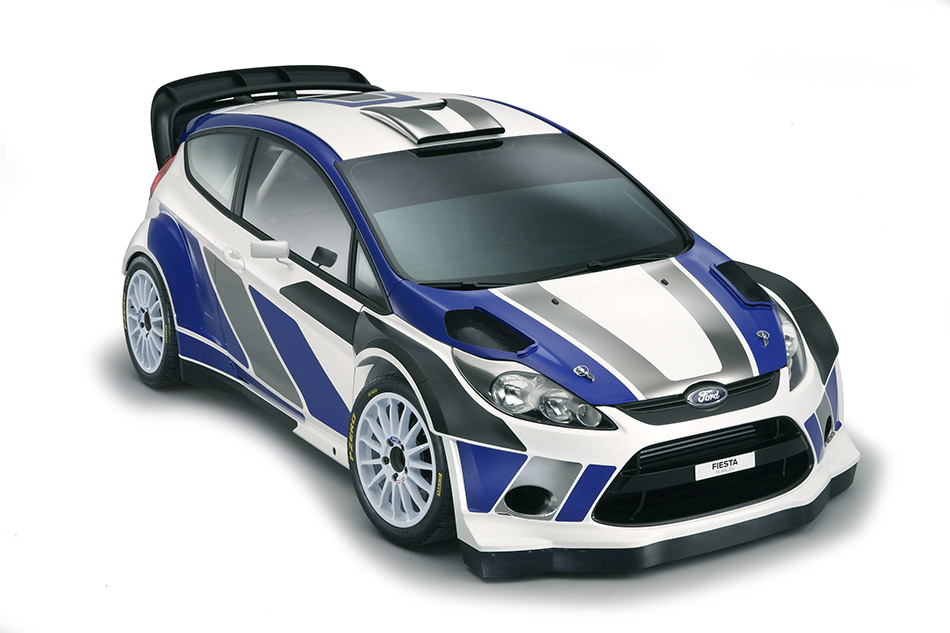 2011 Ford Fiesta RS WRC Front Angle