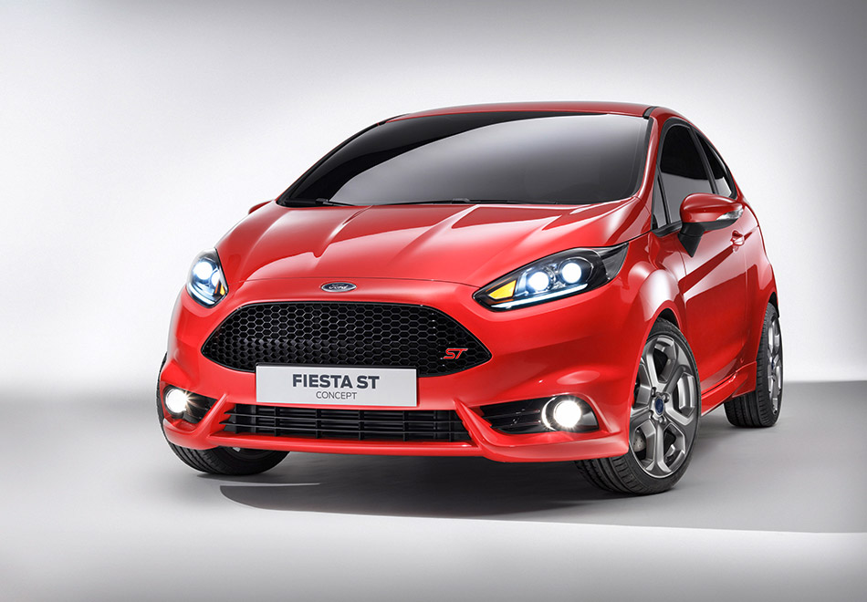 2011 Ford Fiesta ST Concept Front Angle