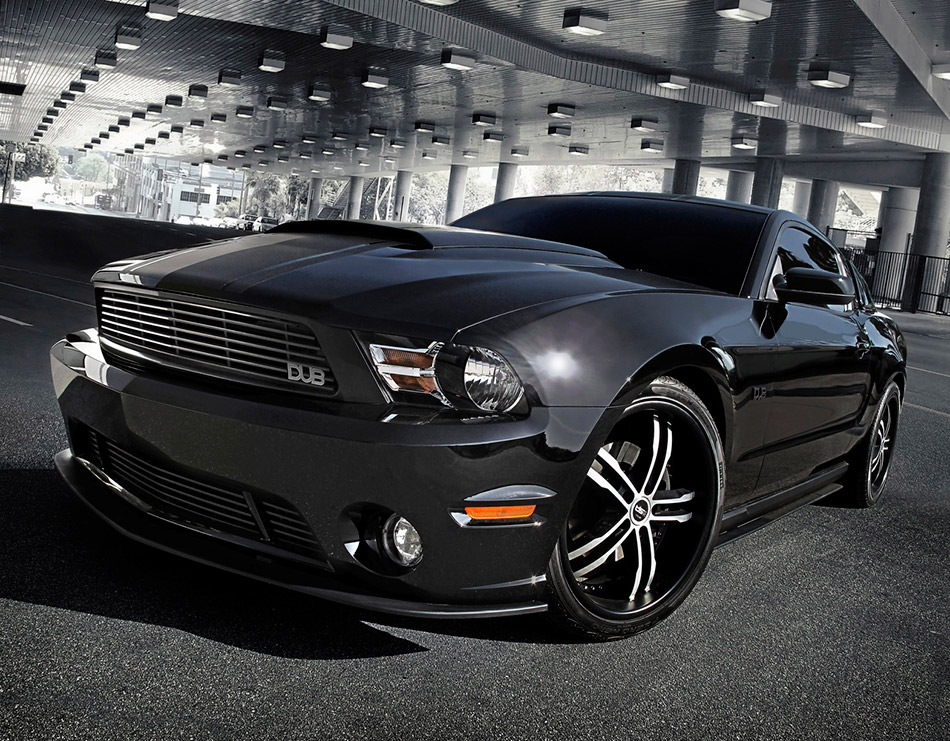 2011 Ford Mustang DUB Edition Front Angle