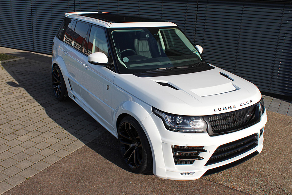 2014 Lumma Range Rover CLR R GT Evo Front Angle