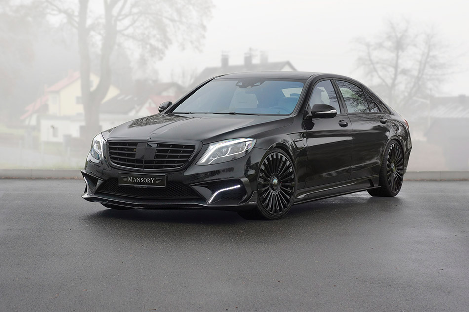 2014 Mansory Mercedes-Benz S63 AMG Front Angle
