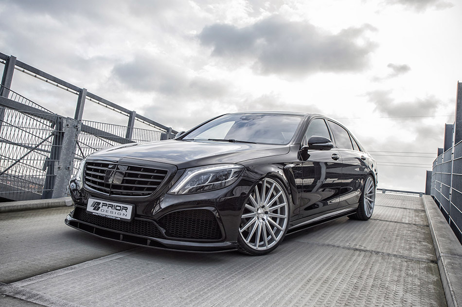 2014 Prior-Design Mercedes-Benz S-Class W222 Front Angle