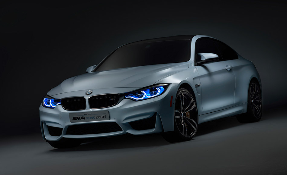 2015 BMW M4 Iconic Lights Concept Front Angle