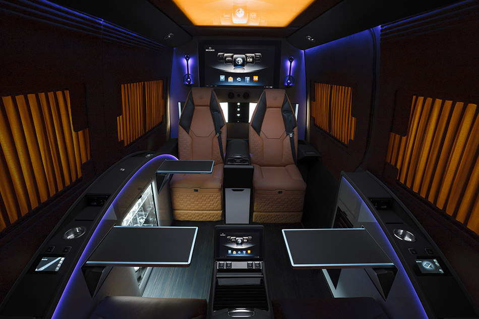 2014 Brabus Mercedes-Benz Sprinter Business Lounge Concept Interior