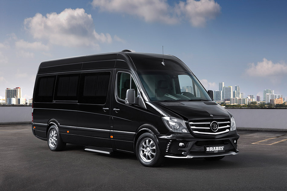 2014 Brabus Mercedes-Benz Sprinter Business Lounge Concept Front Angle