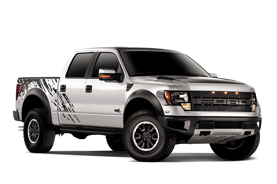 2011 Ford F-150 SVT Raptor SuperCrew Front Angle