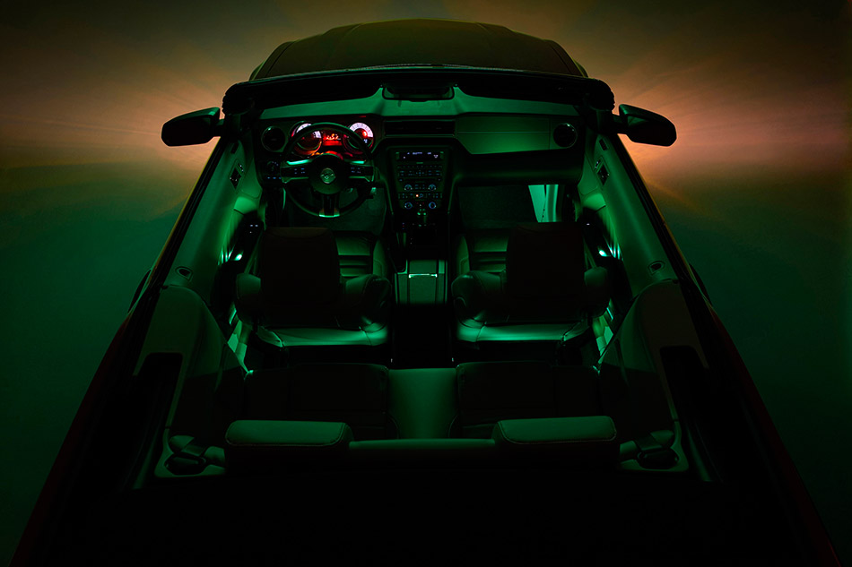 2010 Ford Mustang Convertible Interior