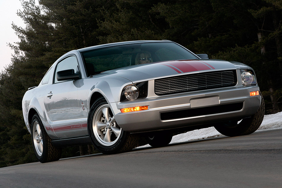 2009 Ford Mustang Warriors In Pink Front Angle