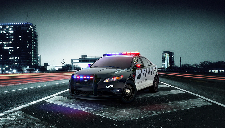 2010 Ford Police Interceptor Concept Front Angle